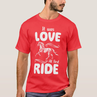 T-shirt Horse Hobby rétro