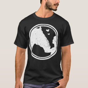 T-shirt Horse Love I Love Horses amitié cheval