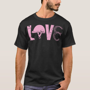 T-shirt Horse Love Riding Boots Horsehoe