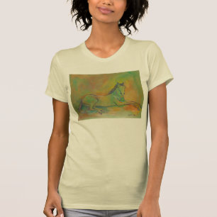 T-shirt Horse Pastel Portrait