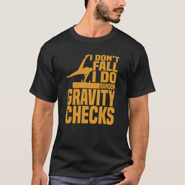 T-shirt Horse Riding Random Gravity Checks Horse Vaulting (Devant)