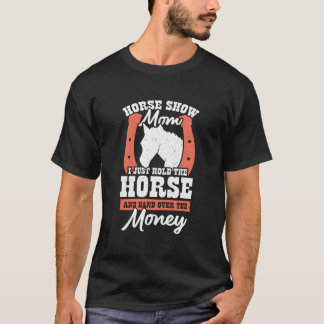 T-shirt Horse Show Mom