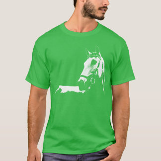T-shirt Horse Silhouette Horse famille d'illustrations