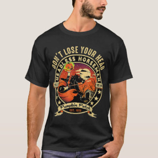 T-shirt Horseman sans tête drôle Légende urbaine Halloween