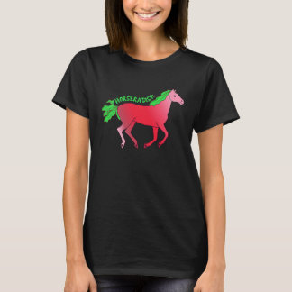 T-shirt Horseradish Horse  Animal Farming Radish Vegetable