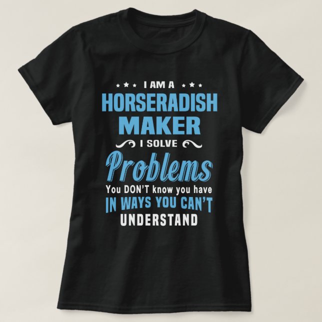 T-shirt Horseradish Maker (Design devant)