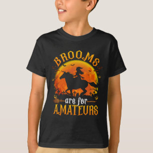 T-shirt Horses Sorcière Halloween Drôle Chambres Sont Pour