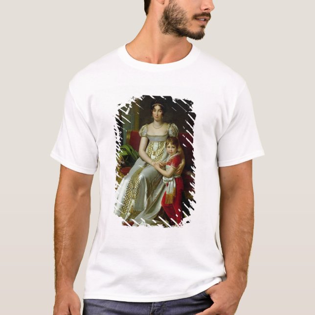 T-shirt Hortense de Beauharnais et son fils (Devant)