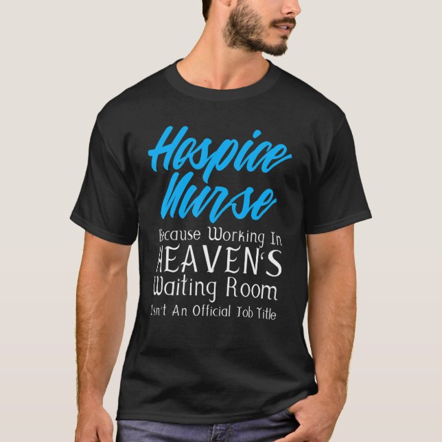 T-shirt Hospice Medicare   Cute Palliative Care Hospice Nu (Devant)