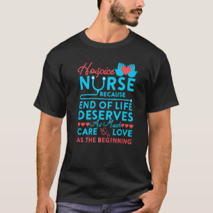 T-shirt Hospice Nurse Appréciation Hospice Nursing Cute Nu
