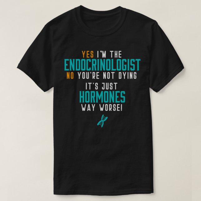 T-shirt Hospital Endocrinologist (Design devant)