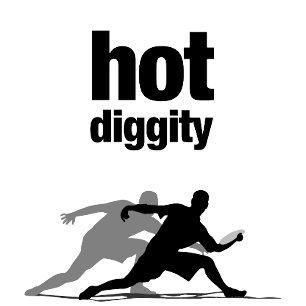 T-shirt Hot Diggity disque ultime creuser