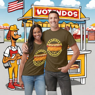T-shirt hot dog