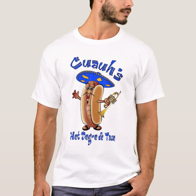 T-shirt Hot-dog de mariachi dans ainsi (Devant)