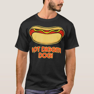 T-shirt Hot Dog Design pour les hommes et les femmes - Hot