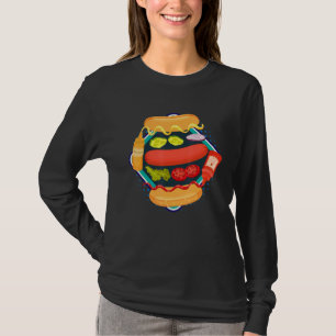 T-shirt Hot Dog Kit I Fast Food Sausson Hotdogs Food Wiene