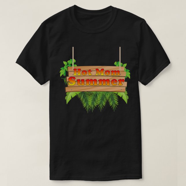 T-shirt Hot Mom Été EssentialCopy (Design devant)