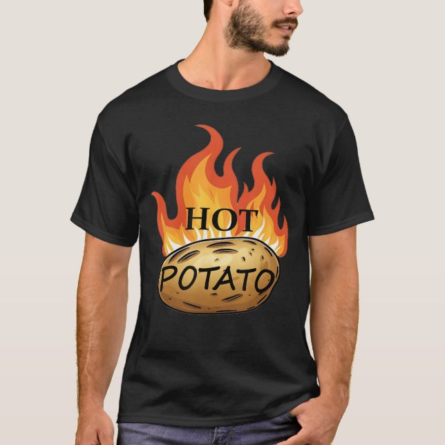 T-shirt Hot Potato retro (Devant)