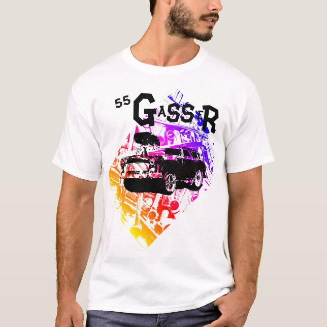 T-shirt Hot Rod Gasser (Devant)