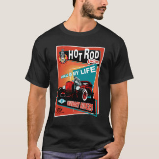 T-shirt Hot Rods custom 1932 - Ma route est ma vie