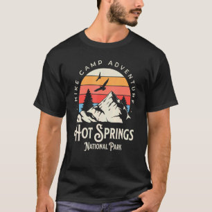 T-shirt Hot Springs Arkansas Nature Randonnée Montagnes Ex