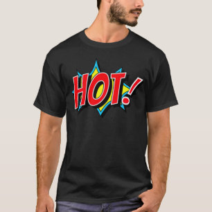 T-shirt HOT style comique d'éplosion éclater bulle horsema