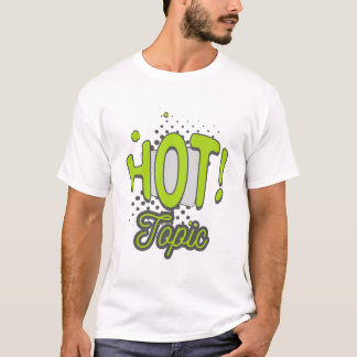T-shirt HOT Topic Bold Comic Style Graphic