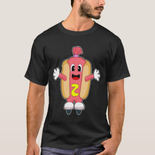 T-shirt Hotdog Patinage en ligne Patins à rouleaux