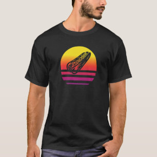 T-shirt Hotdog Retro Style Vintage 3