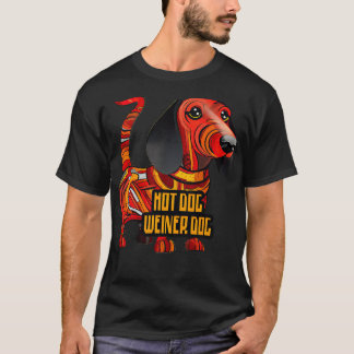 T-shirt Hotdog Weiner chien 2