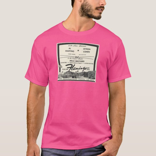 T-shirt Hôtel de Flamant rose (Devant)