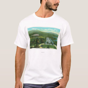 T-shirt Hôtel de Mt Washington, vue de chapelle de