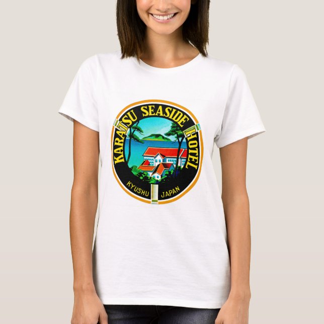 T-shirt Hotel Karatsu Seaside (Devant)