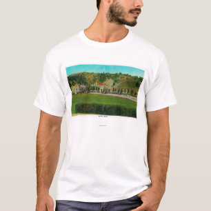 T-shirt Hôtel Lebec et itinéraire de GroundsRidge, CA