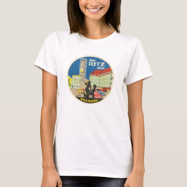 T-shirt Hôtel Ritz Danmark (Devant)