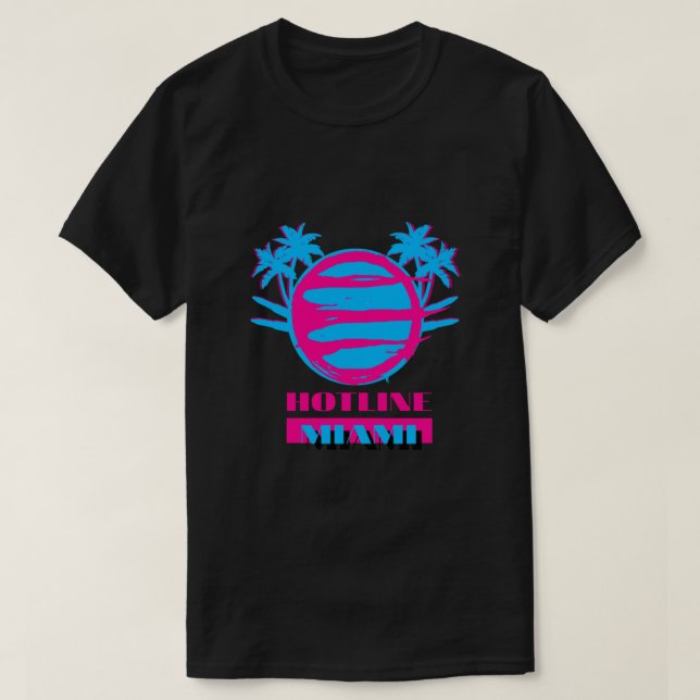 T-shirt Hotline Miami Vice Essential (Design devant)