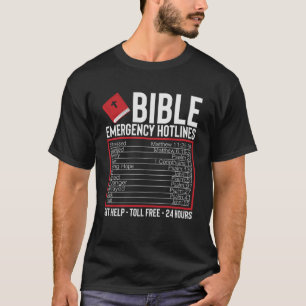 T-shirt Hotlines Religieux Bibliques