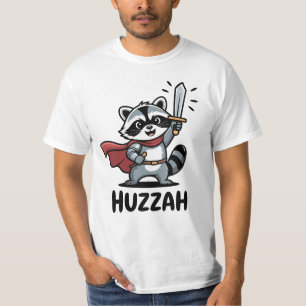 T-shirt Hourra Ratonier Chevalier Épée Drôle