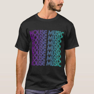 T-shirt House Music Vaporwave Eechno House Music EDM Lover