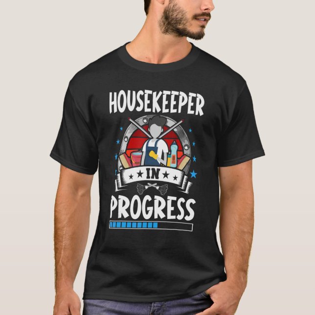 T-shirt Housekeeper In Progress Trainee Student (Devant)