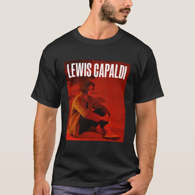 T-shirt Housse d'aluminium Lewis Capaldi (Devant)