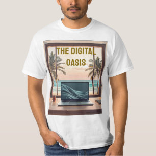 T-shirt Housse pour ordinateur portable avec vue sur la pl