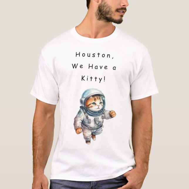 T-shirt Houston, on a un Kitty ! (Devant)