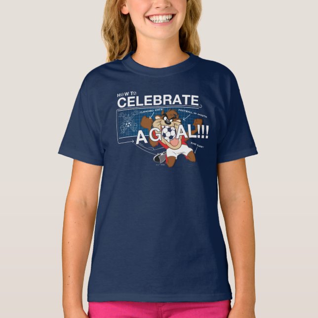 T-shirt How to Celebrate a Goal With TAZ™ (Devant)