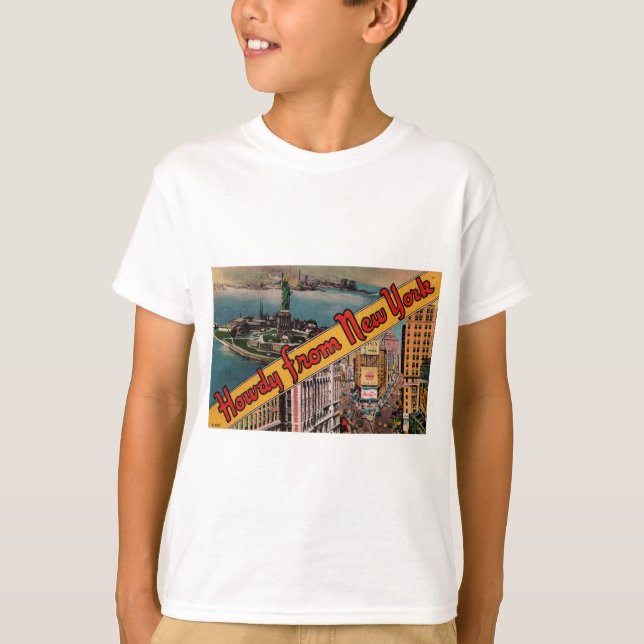 T-shirt Howdy de New York (Devant)