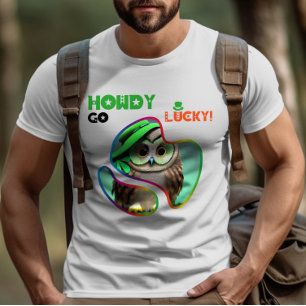 T-shirt Howdy Go Lucky ! - Pub irlandais Trivia Night