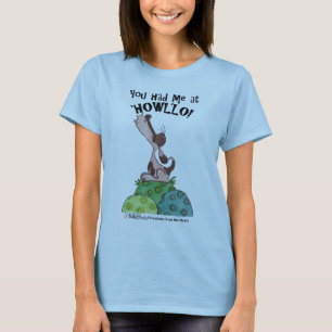 T-shirt Howler Dog