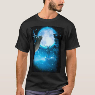 T-shirt Howling Reindeer