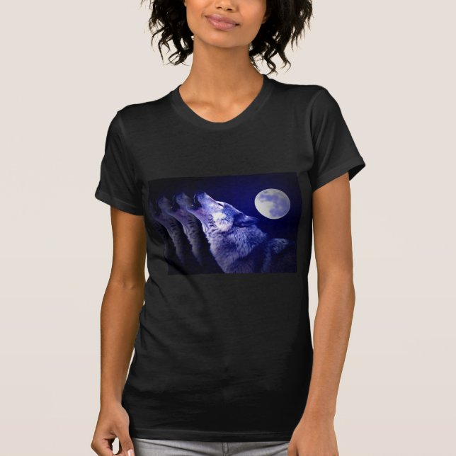 T-shirt Howling Wolf (Devant)