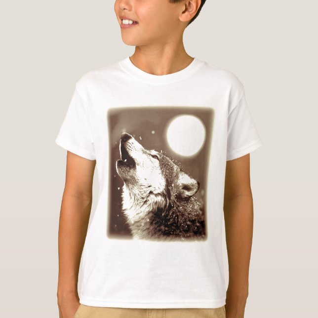 T-shirt Howling Wolf (Devant)